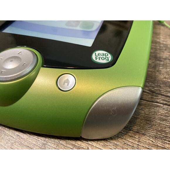 Green LeapPad 2, Game, Cable, Camera Kids Learning Tablet Leapfrog Bundle - Picture 4 of 14
